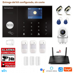 Alarma Original G205 WIFI - GSM + APP + Domótica fácil + Internet