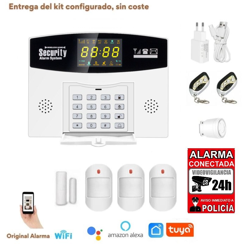 Kit Alarma Tuya Smart Life WIFI GSM