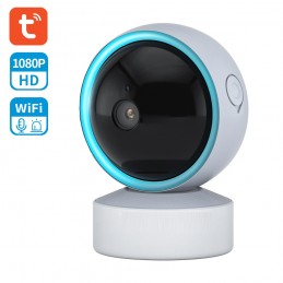 Cámara WiFi Tuya Smart Life inalámbrica HD visión nocturna compatible alarma 2.0 MP