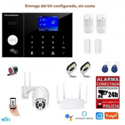 Kit Alarma SIN CUOTAS Wifi GSM Tuya Smart Life G205 Original