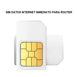 SIM para router 4G,...