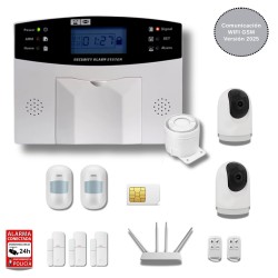 Alarma Wifi GSM para sitios...