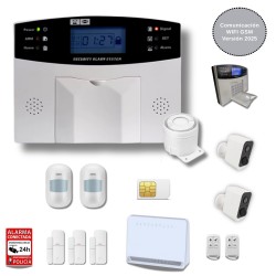 Alarma Wifi GSM para sitios...