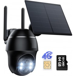 Cámara Vigilancia 4G con...