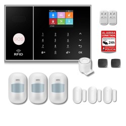 Alarma sin cuotas, sensores...