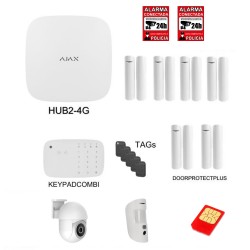 Kit Alarma Grado 2 HUB2-4G...