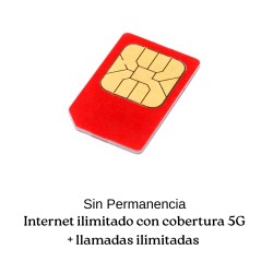 SIM Llamadas ilimitadas +...