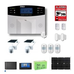 Kit Alarma SOLAR GSM SMS...
