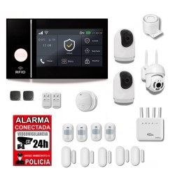Alarma con cámaras para...