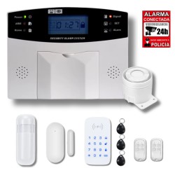 Alarma con sensor de humo
