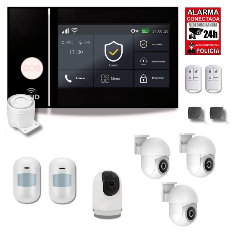 Alarma WIFI + GSM para casa
