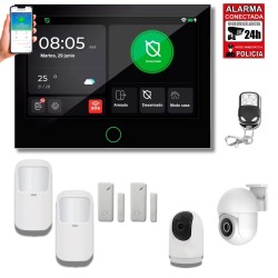 Alarma 4G WiFi GSM vía...