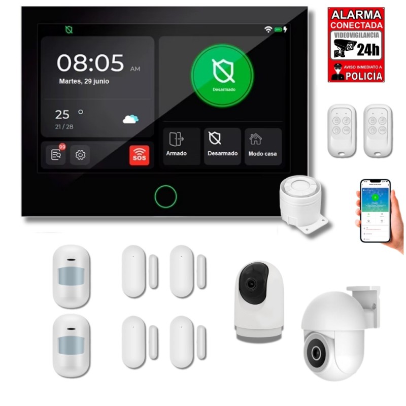 Alarma 4G WiFi GSM