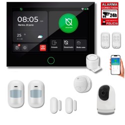Alarma 4G WIFI GSM sin cuotas con cámara