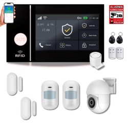 Alarma WiFi GSM para casa...