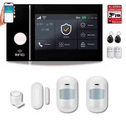 Alarma WiFi GSM para casa...