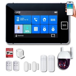 Alarma 4G WiFi GSM sin...