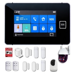 Kit de alarma 4G Wifi GSM...