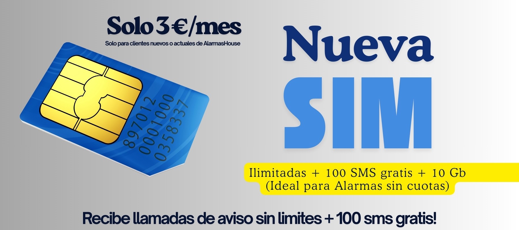 SIM PARA ALARMAS Y CAMARAS